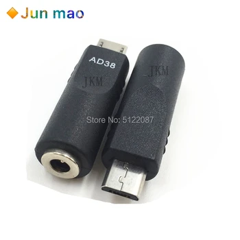 1БР 3,5 *1.1 mm Женски жак за Micro USB Съединители Dc Конектор за Захранване Адаптер за Телефон, MP3, MP4 Sumsang Ipad