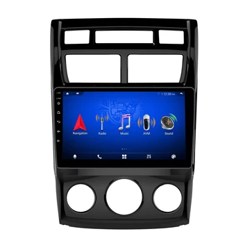 Android Авто Радио Стерео 9 инча GPS Навигация За KIA Sportage 2004-2010 Автомобилен Мултимедиен Плеър с Carplay