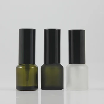 Празни штейновые зелени/зелени флакони парфюми козметична проба 0.5 мл, стъклена бутилка спрей мъгла 15мл за парфюми