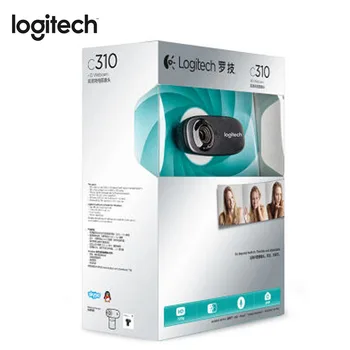 Уеб камера Logitech Original Webcam C310 с автофокус HD 720P/30 кадъра в секунда с вграден микрофон за снимане на 5 Mp 0