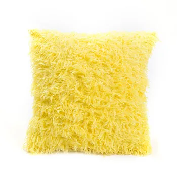 червени жълти плюшени калъфи за възглавници без вътрешната страна на капака almofada квадратни калъфки за декоративни домашно столче за кола X50 0