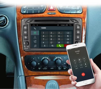 Android 10,0 4 + 64G Авто радиоплеер GPS Навигация, за да Benz W203/W209/W463/W168 Мултимедиен Плейър, стерео Радио Главното Устройство dsp isp 2