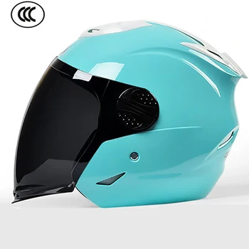 Рекламен Каска за електрически скутер Мода Етикети Фарове за лещи Купи получават Един Безплатен 2022 Нов Стил на Мотоциклет Шлем 2