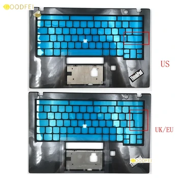 Новият Lenovo ThinkPad X1 Carbon 5th Gen 2017 Лаптоп и LCD Дисплей на Задната част на Кутията/LCD-дисплей Рамка Стикери/Акцент за ръце/Шарнир/Долен Калъф 01LX560 3