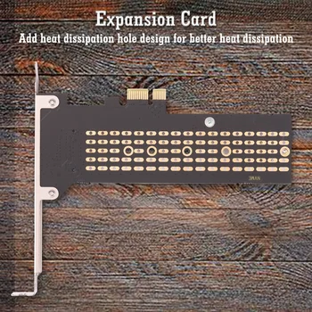 EM2-5106 SSD M. 2 за PCI-E 1x Странично Карта за M-Key NVME/B-Key SATA Компютърен адаптер 2230/2242/2260/2280/22110 PCI Express Extende 4