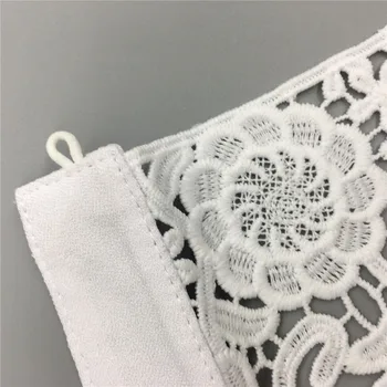 Черно-бяло, 3D триизмерна украса украса ABS перли САМ облекла занаятчийски принадлежности за дрехи, аксесоари 1 бр. за продажба 4